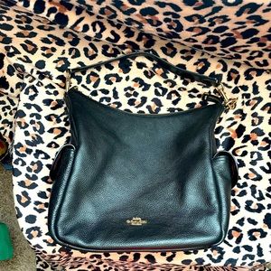 Coach Leather Hobo Purse